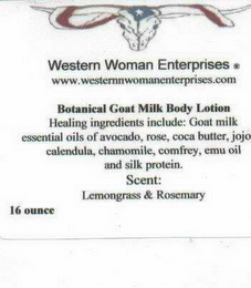 WESTERN WOMAN ENTERPRISES logo