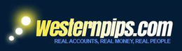 WESTERNPIPS.COM REAL ACCOUNTS, REAL MONEY, REAL PEOPLE logo
