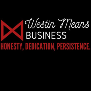 WESTIN MEANS BUSINESS HONESTY, DEDICATION, PERSISTENCE. logo