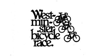 WESTMINSTER BICYCLE RACE. logo