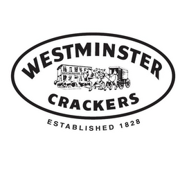 WESTMINSTER CRACKERS ESTABLISHED 1828 logo