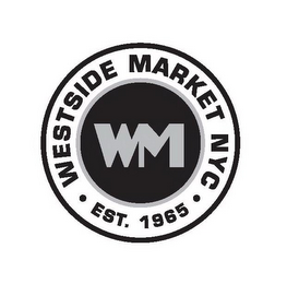 WESTSIDE MARKET NYC EST. 1965 WM logo