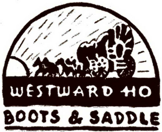 WESTWARD HO BOOTS & SADDLE logo