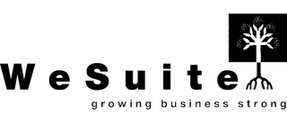 WESUITE GROWING BUSINESS STRONG logo