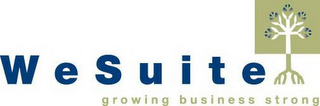 WESUITE GROWING BUSINESS STRONG logo
