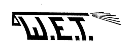 W.E.T. logo