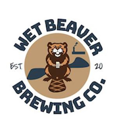 WET BEAVER BREWING CO. EST 20 logo