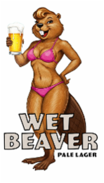 WET BEAVER PALE LAGER logo