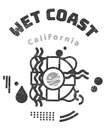 WET COAST CALIFORNIA logo