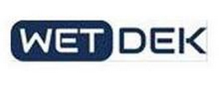 WET DEK logo