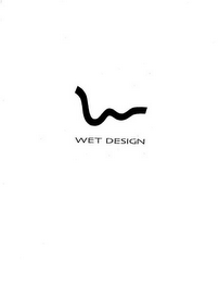 WET DESIGN logo