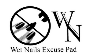 WET NAILS EXCUSE PAD WN logo