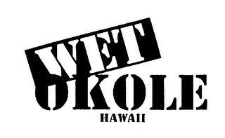 WET OKOLE HAWAII logo