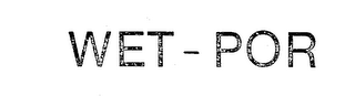 WET-POR logo