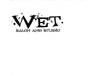 WET SALON AND STUDIO logo