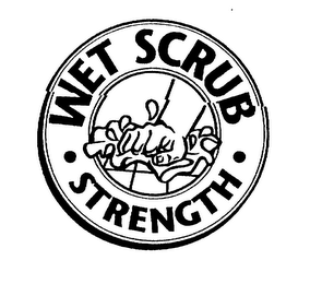 WET SCRUB STRENGTH logo