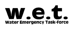 W.E.T. WATER EMERGENCY TASK-FORCE logo