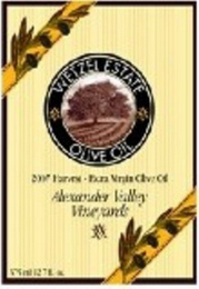 WETZEL ESTATE AVV OLIVE OIL AVV 2007 HARVEST - EXTRA VIRGIN OLIVE OIL ALEXANDER VALLEY VINEYARDS AVV logo