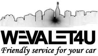 WEVALET4U FRIENDLY SERVICE FOR YOUR CAR logo