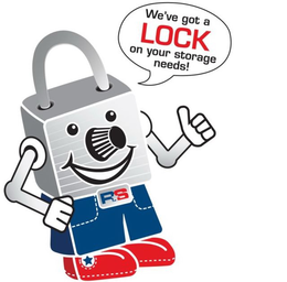WE'VE GOT A LOCK ON YOUR STORAGE NEEDS! RS logo