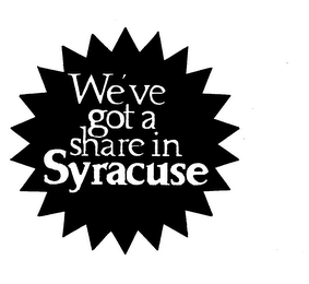 WE'VE GOT A SHARE IN SYRACUSE logo