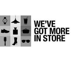 WE'VE GOT MORE IN STORE logo