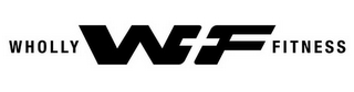 WF WHOLLY FITNESS logo
