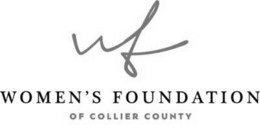 WF WOMEN'S FOUNDATION OF COLLIER COUNTY logo