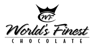 WF WORLD'S FINEST CHOCOLATE logo