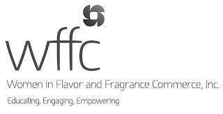 WFFC WOMEN IN FLAVOR AND FRAGRANCE COMMERCE, INC. EDUCATING, ENGAGING, EMPOWERING logo