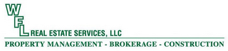 WFL REAL ESTATE SERVICES LLC PROPERTY MANAGEMENT BROKERAGE CONSTRUCTION logo