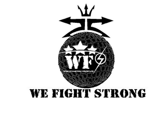 WFS WORLD FIGHTING SHOWCASE WE FIGHT STRONG logo
