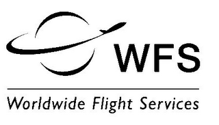 WFS WORLDWIDE FLIGHT SERVICES logo