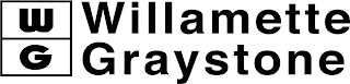 WG WILLAMETTE GRAYSTONE logo