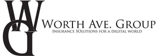 WG WORTH AVE. GROUP INSURANCE FOR A DIGITAL WORLD logo