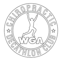 WGA CHIROPRACTIC DECATHLON CLUB logo