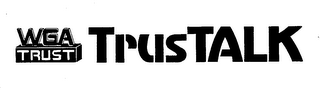 WGA TRUST TRUSTALK logo