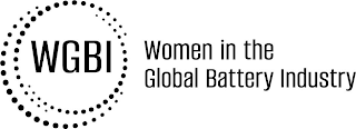 WGBI WOMEN IN THE GLOBAL BATTERY INDUSTRY logo