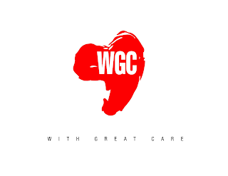 WGC WITH GREAT CARE logo