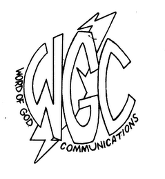 WGC WORD OF GOD COMMUNICATIONS logo