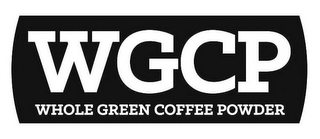 WGCP WHOLE GREEN COFFEE POWDER logo