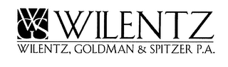 WGS WILENTZ WILENTZ, GOLDMAN & SPITZER P.A. logo