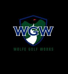 WGW WOLFE GOLF WORKS logo