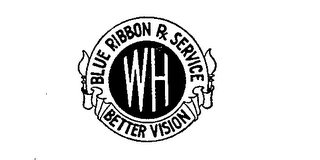 WH BLUE RIBBON RX SERVICE BETTER VISION logo