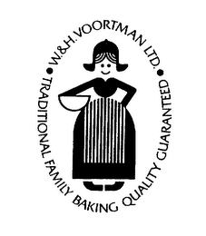 W.&H. VOORTMAN LTD. TRADITIONAL FAMILY BAKING QUALITY GUARANTEED logo