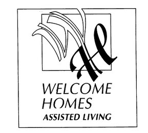 WH WELCOME HOMES ASSISTED LIVING logo