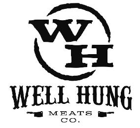 WH WELL HUNG MEATS CO. logo
