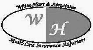 WH WHITE-HART & ASSOCIATES MULTI-LINE INSURANCE ADJUSTERS logo