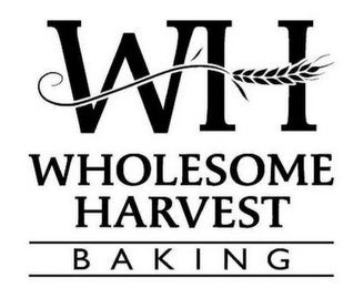 WH WHOLESOME HARVEST BAKING logo