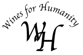 WH WINES FOR HUMANITY logo